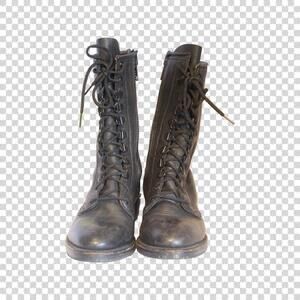 Harley Davidson Men's Black and Brown Boot